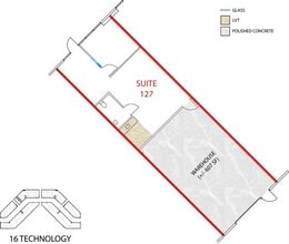 16 Technology Dr, Irvine, CA à louer Plan d’étage– Image 1 sur 1