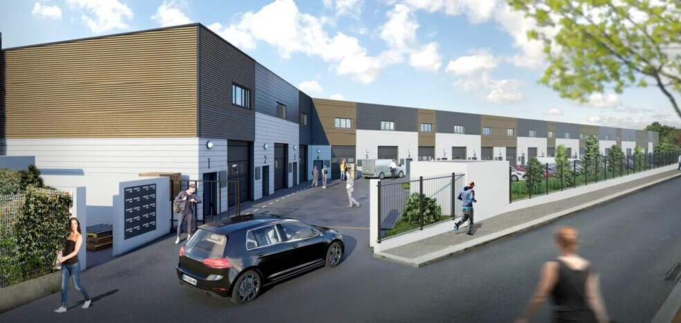 Local d’activités dans Épinay-sur-Seine à louer - Photo de l’immeuble – Image 1 sur 4