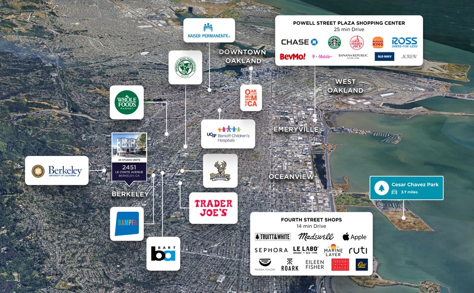 2451 Le Conte Ave, Berkeley, CA à vendre - Photo de l’immeuble – Image 3 sur 34