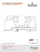 6420 Southpoint Pky, Jacksonville, FL à louer Plan d’étage– Image 1 sur 1