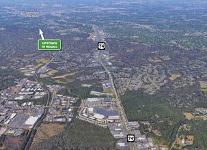 2331 Crownpoint Executive Dr, Charlotte, NC - VUE AÉRIENNE  vue de carte