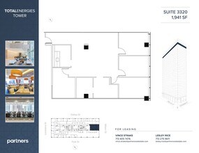 1201 Louisiana St, Houston, TX à louer Plan de site– Image 1 sur 2
