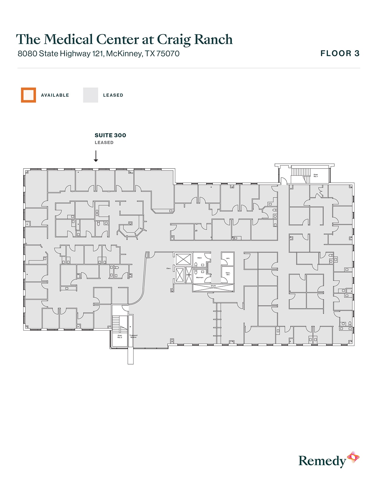 8080 State Highway 121, McKinney, TX à louer Plan d’étage– Image 1 sur 1
