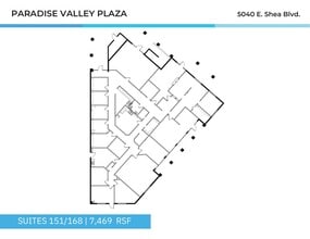 5010 E Shea Blvd, Scottsdale, AZ à louer Plan d’étage– Image 1 sur 1