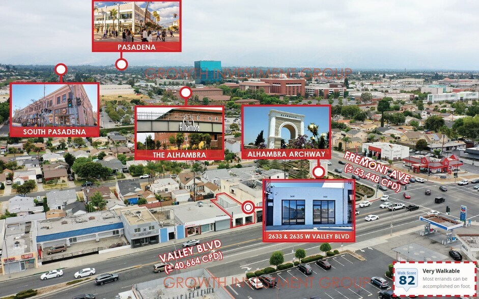 2633 W Valley Blvd, Alhambra, CA à vendre - Photo de l’immeuble – Image 2 sur 25