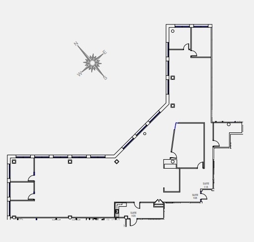 555 Boul Dr-Frederik-Philips, Montréal, QC à louer Plan d’étage– Image 1 sur 1