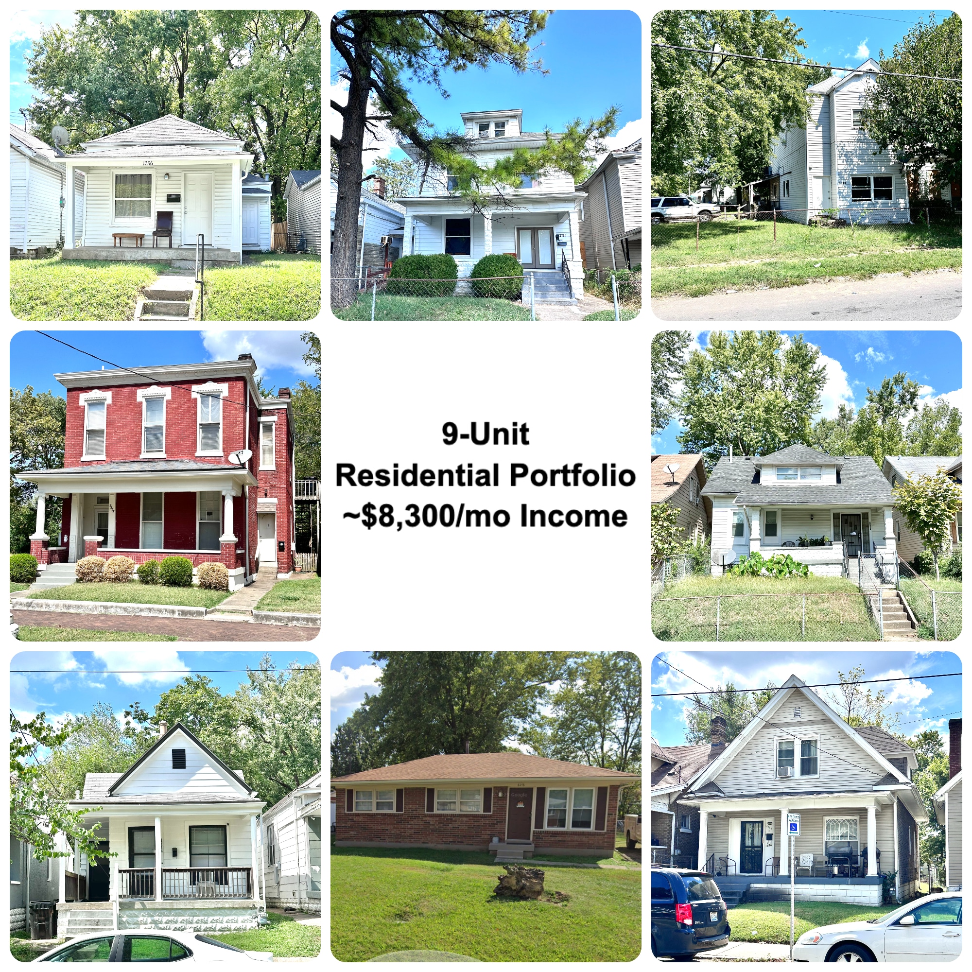 9-Unit Portfolio (Exceeds 1% Rule) portefeuille de 8 biens à vendre sur LoopNet.fr Photo de l’immeuble– Image 1 sur 10