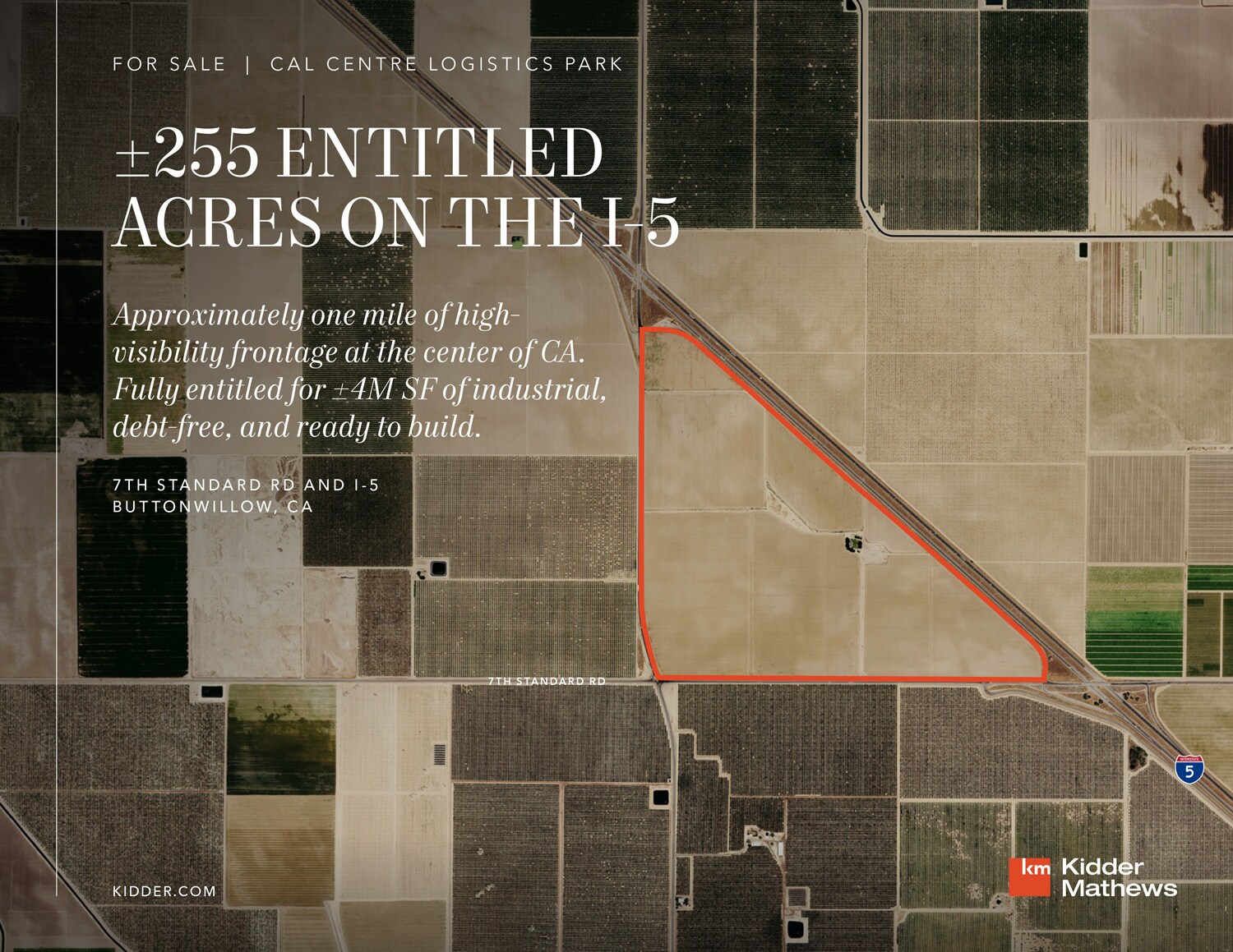 26190 7th Standard Rd, Buttonwillow, CA à vendre Aérien– Image 1 sur 2