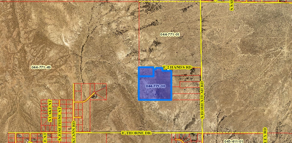 Homestead & Two Hands Rd, Pahrump, NV à vendre Aérien– Image 1 sur 2