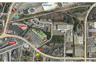 4453 Hugh Howell Rd, Tucker, GA - VUE AÉRIENNE vue de carte