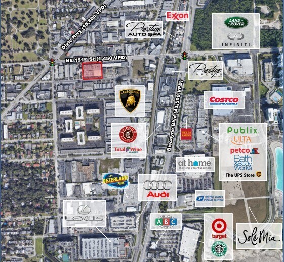 1895 NE 150th St, North Miami, FL à louer - Aérien – Image 2 sur 6