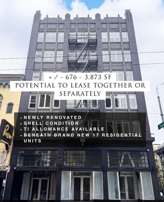 Plus de détails pour 693 Sutter St, San Francisco, CA - Bureau/Local commercial à louer
