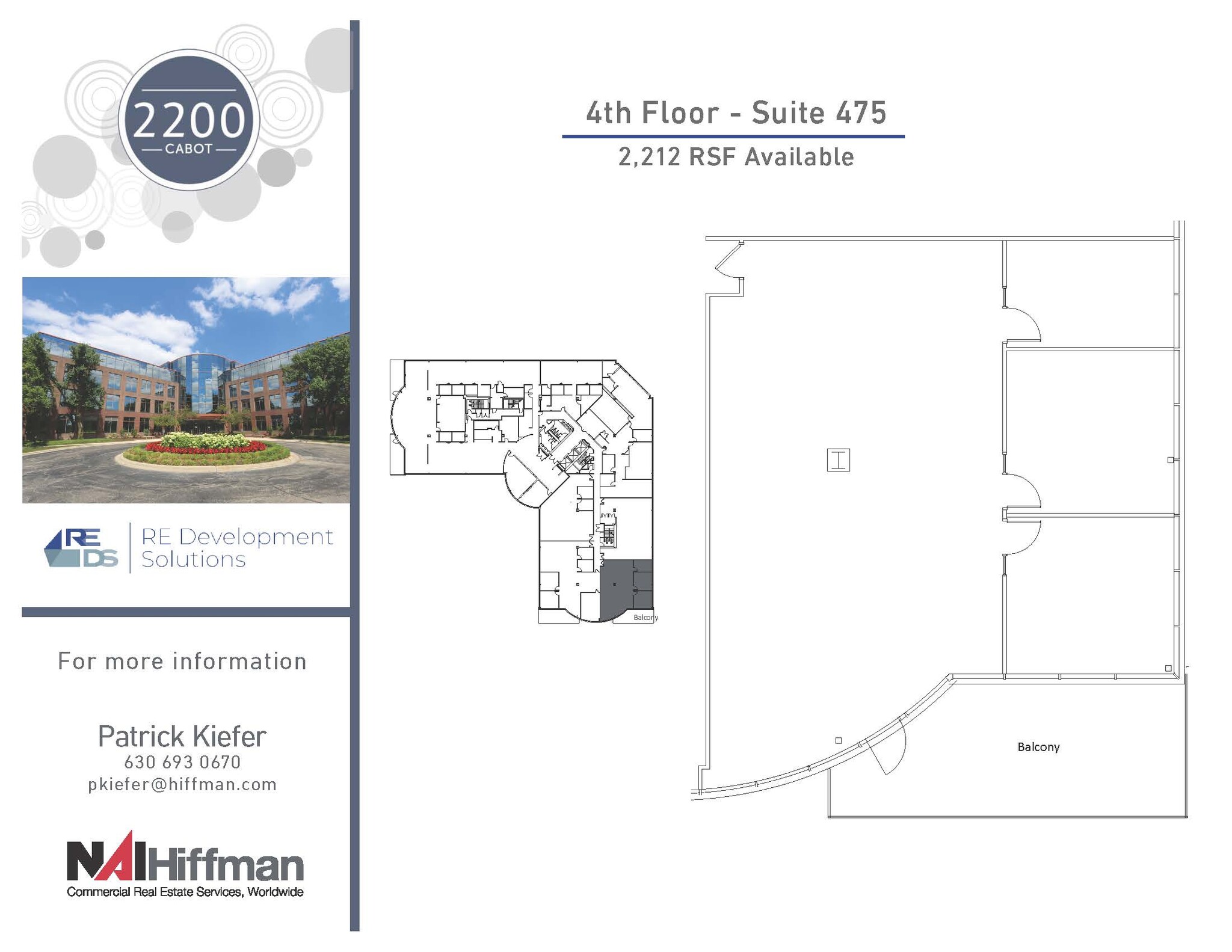 2200 Cabot Dr, Lisle, IL à louer Plan d’étage– Image 1 sur 1