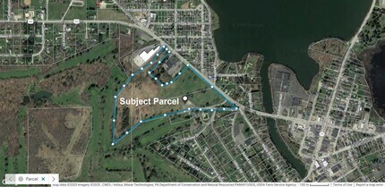 401 W Plum St, Edinboro, PA - Vue aérienne  vue de carte