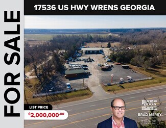 Plus de détails pour 17536 US Highway 1 N, Wrens, GA - Industriel/Logistique à vendre