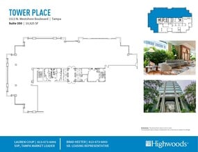 1511 N Westshore Blvd, Tampa, FL à louer Plan d’étage– Image 1 sur 1