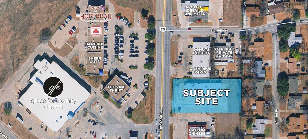 4632 Denton Hwy, Fort Worth, TX à vendre - Aérien – Image 3 sur 6