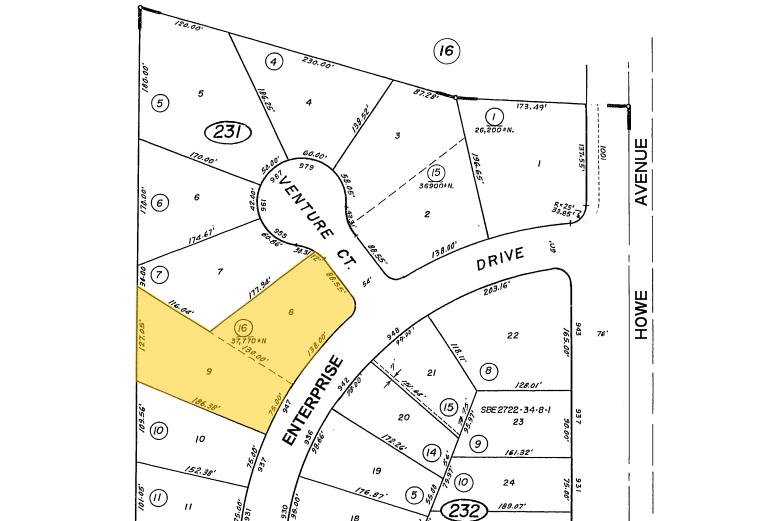 947 Enterprise Dr, Sacramento, CA à vendre - Plan cadastral – Image 2 sur 11