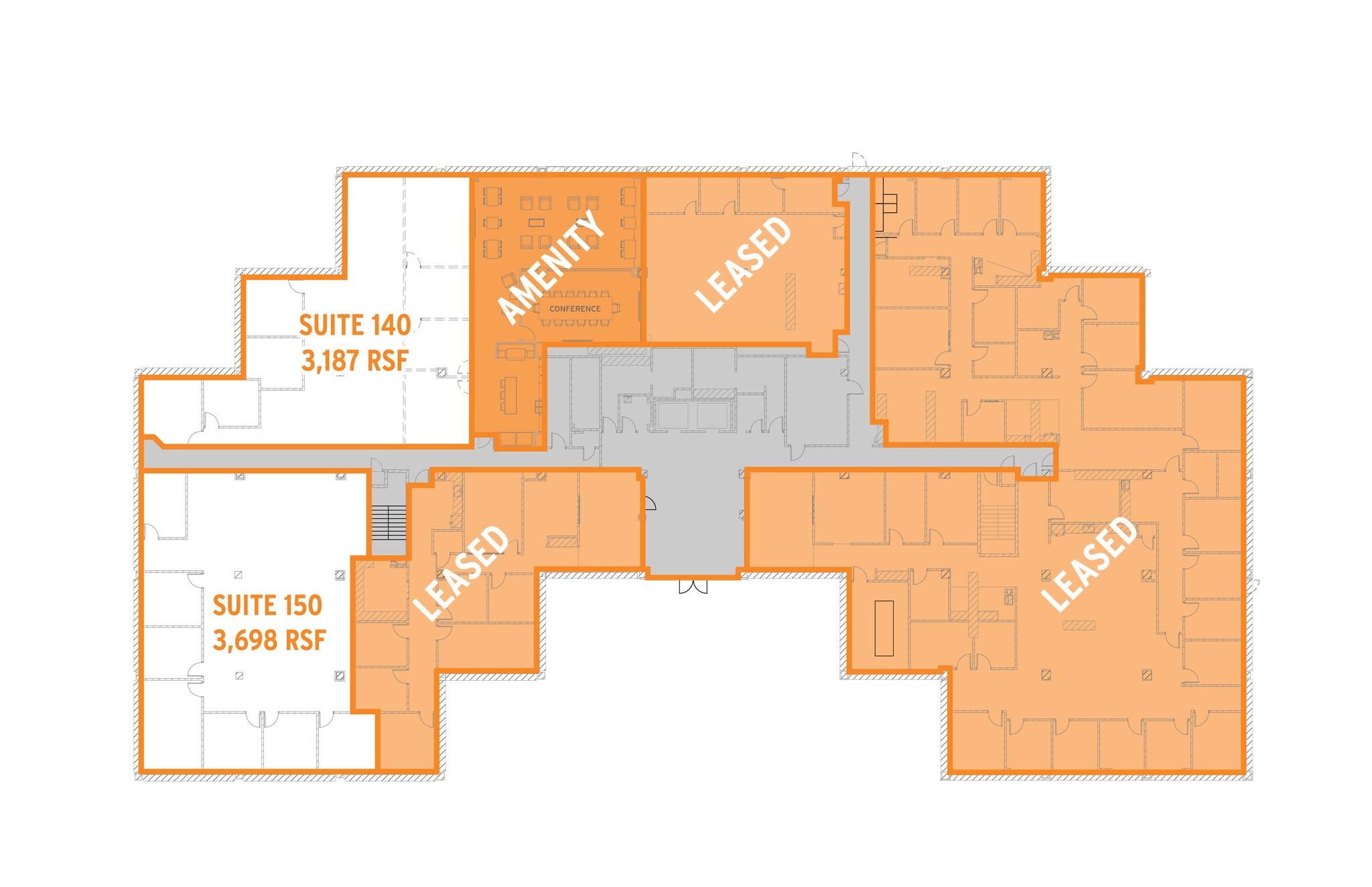 111 Westwood Pl, Brentwood, TN à louer Plan d’étage– Image 1 sur 3