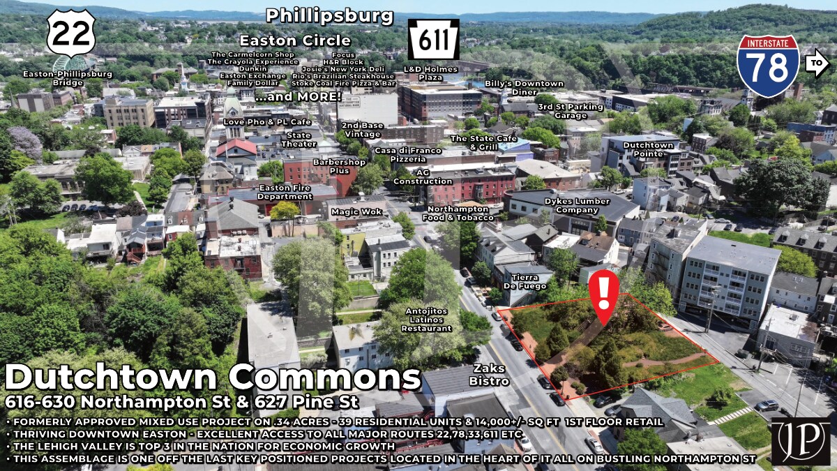 616-630 Northampton St, Easton, PA à vendre Photo principale– Image 1 sur 10
