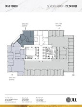 7501 Wisconsin Ave, Bethesda, MD à louer Plan d’étage– Image 2 sur 2