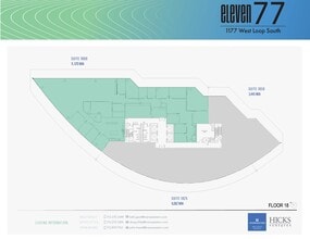 1177 West Loop S, Houston, TX à louer Plan d’étage– Image 1 sur 1