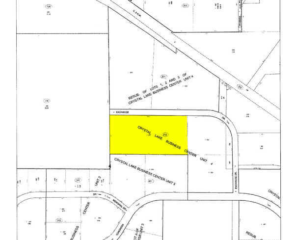220 Exchange Dr, Crystal Lake, IL à louer - Plan cadastral – Image 2 sur 6