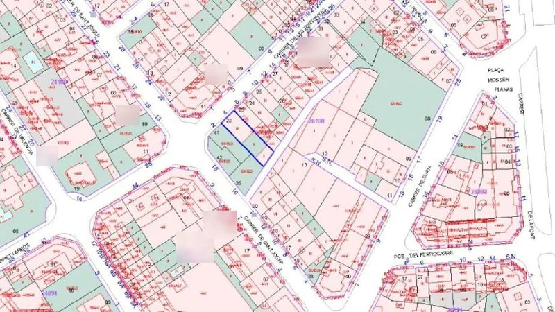 Carrer De Les Tortonyes, 4, Manresa, Barcelona à vendre - Plan de site – Image 3 sur 3