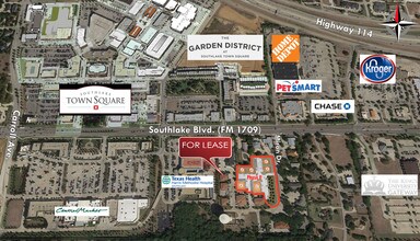 260 Miron Dr, Southlake, TX - VUE AÉRIENNE vue de carte