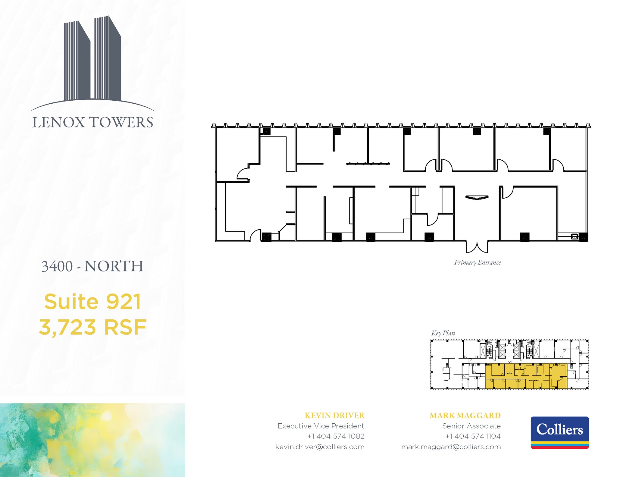 3400 Peachtree Rd NE, Atlanta, GA à louer Plan d’étage– Image 1 sur 1