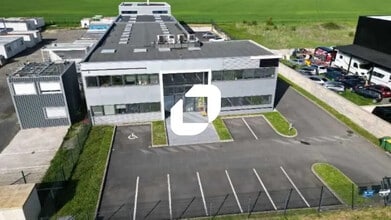 Égly - VUE AÉRIENNE vue de carte