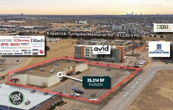 14001 Joel McDonald Dr, Oklahoma City, OK - Vue aérienne  vue de carte