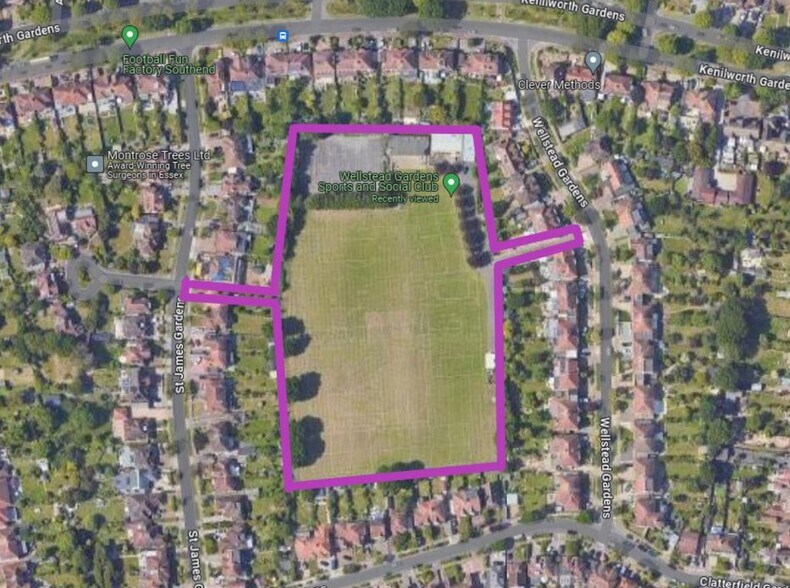 Wellstead Gdns, Westcliff On Sea à vendre - Aérien – Image 2 sur 5