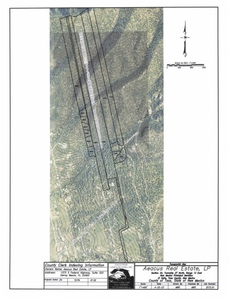 53 Paw a Suki Rd, El Prado, NM à vendre - Plan cadastral – Image 3 sur 3