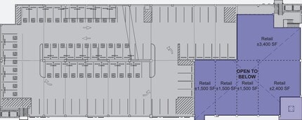 1421 Casino Center blvd, Las Vegas, NV à louer Plan d’étage– Image 2 sur 2