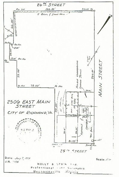 2506-2518 E Main St, Richmond, VA à louer - Plan cadastral – Image 2 sur 10