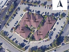511-515 Thornhill Dr, Carol Stream, IL - VUE AÉRIENNE  vue de carte