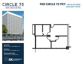 900 Circle 75 Pky SE, Atlanta, GA à louer Plan de site– Image 1 sur 1