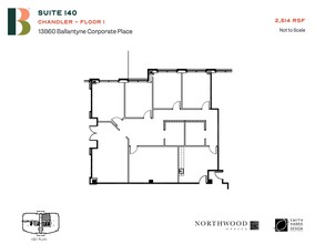 13860 Ballantyne Corporate Pl, Charlotte, NC à louer Plan d’étage– Image 1 sur 1