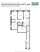 3400-3420 Basswood Blvd, Fort Worth, TX à louer Plan d’étage– Image 1 sur 1