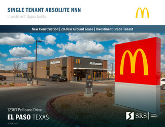 Plus de détails pour 12363 Pellicano dr, El Paso, TX - Local commercial à vendre