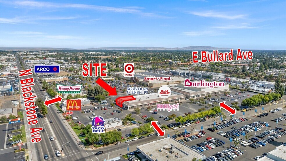 5646 N Blackstone Ave, Fresno, CA à louer - Photo de l’immeuble – Image 1 sur 31