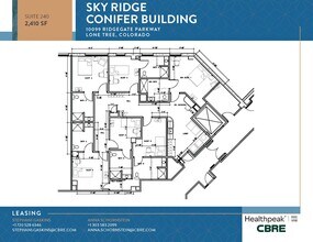 10535 Park Meadows Blvd, Lone Tree, CO à louer Plan d’étage– Image 1 sur 1