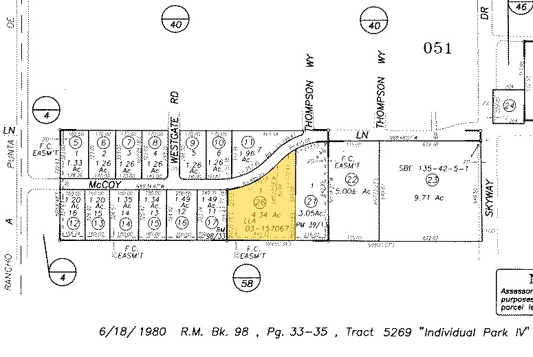 1310 W McCoy Ln, Santa Maria, CA à louer - Plan cadastral – Image 2 sur 2