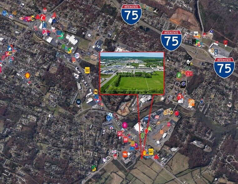 Hwy 11 & Hwy 64, Cleveland, TN à vendre - Aérien – Image 1 sur 14