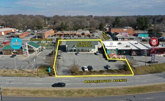 Plus de détails pour 1212 Battleground Ave, Greensboro, NC - Local commercial à vendre