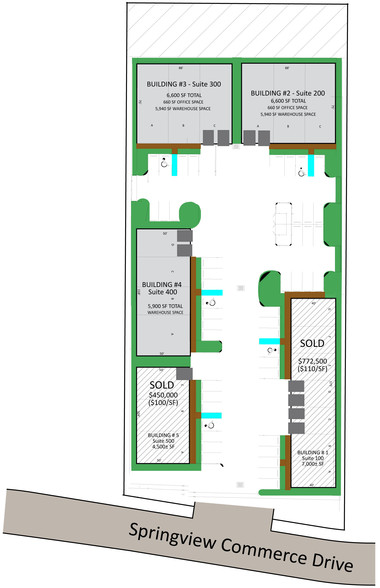 230 Springview Commerce Dr, Debary, FL à louer - Plan de site – Image 3 sur 3