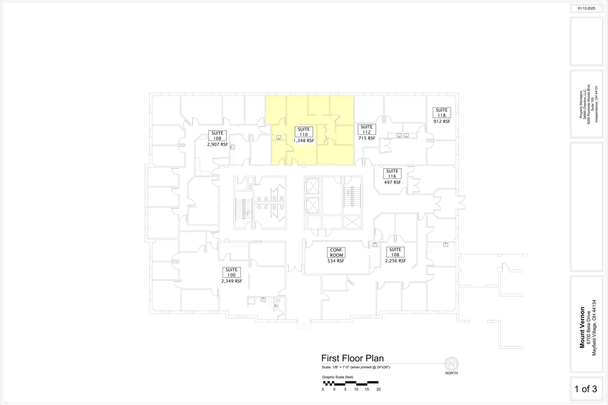 6690-6700 Beta Dr, Mayfield, OH à louer Plan de site– Image 1 sur 1