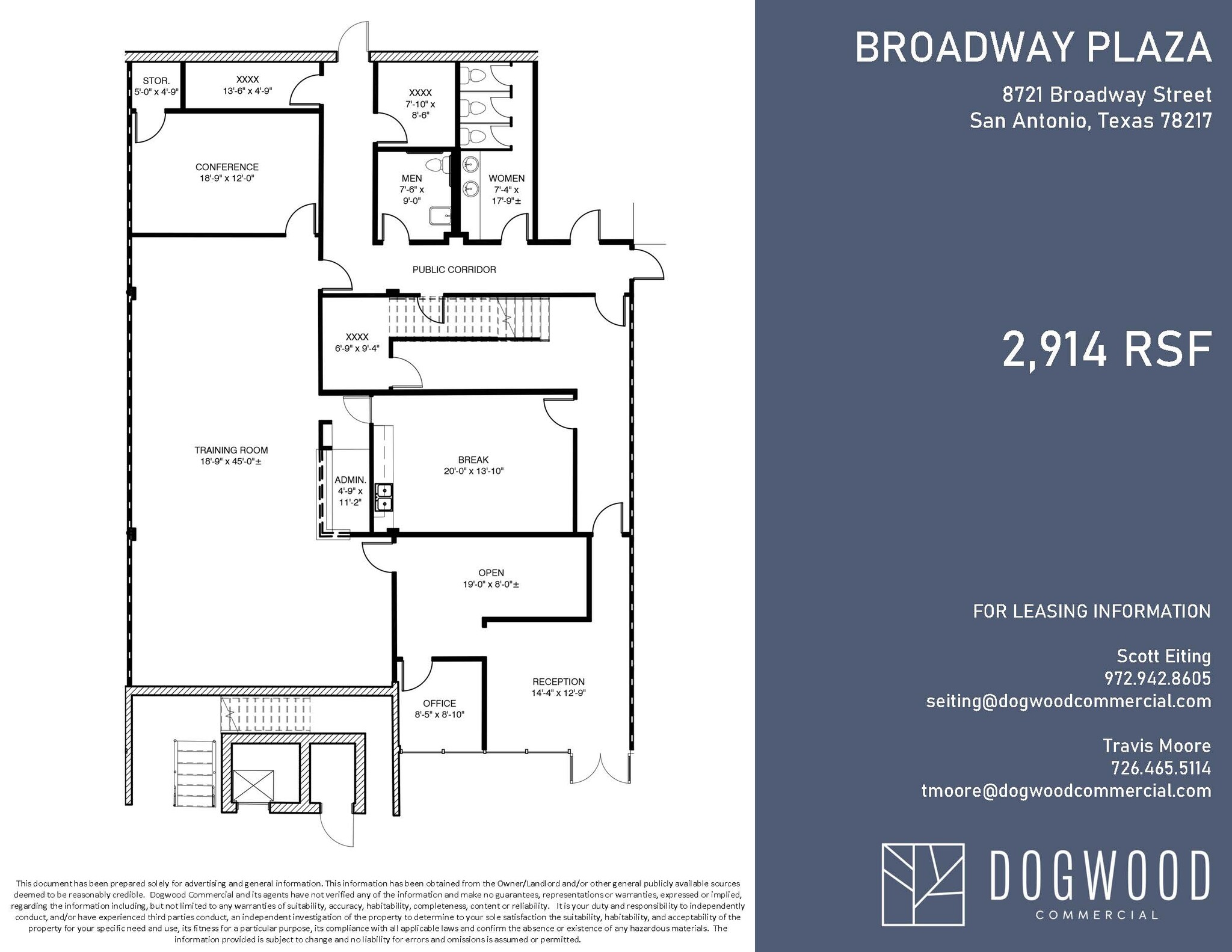 8800-8856 Broadway St, San Antonio, TX à louer Plan d’étage– Image 1 sur 1