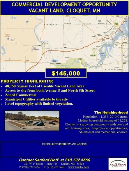 XXX North 8th St, Cloquet, MN à vendre - Autre – Image 2 sur 2